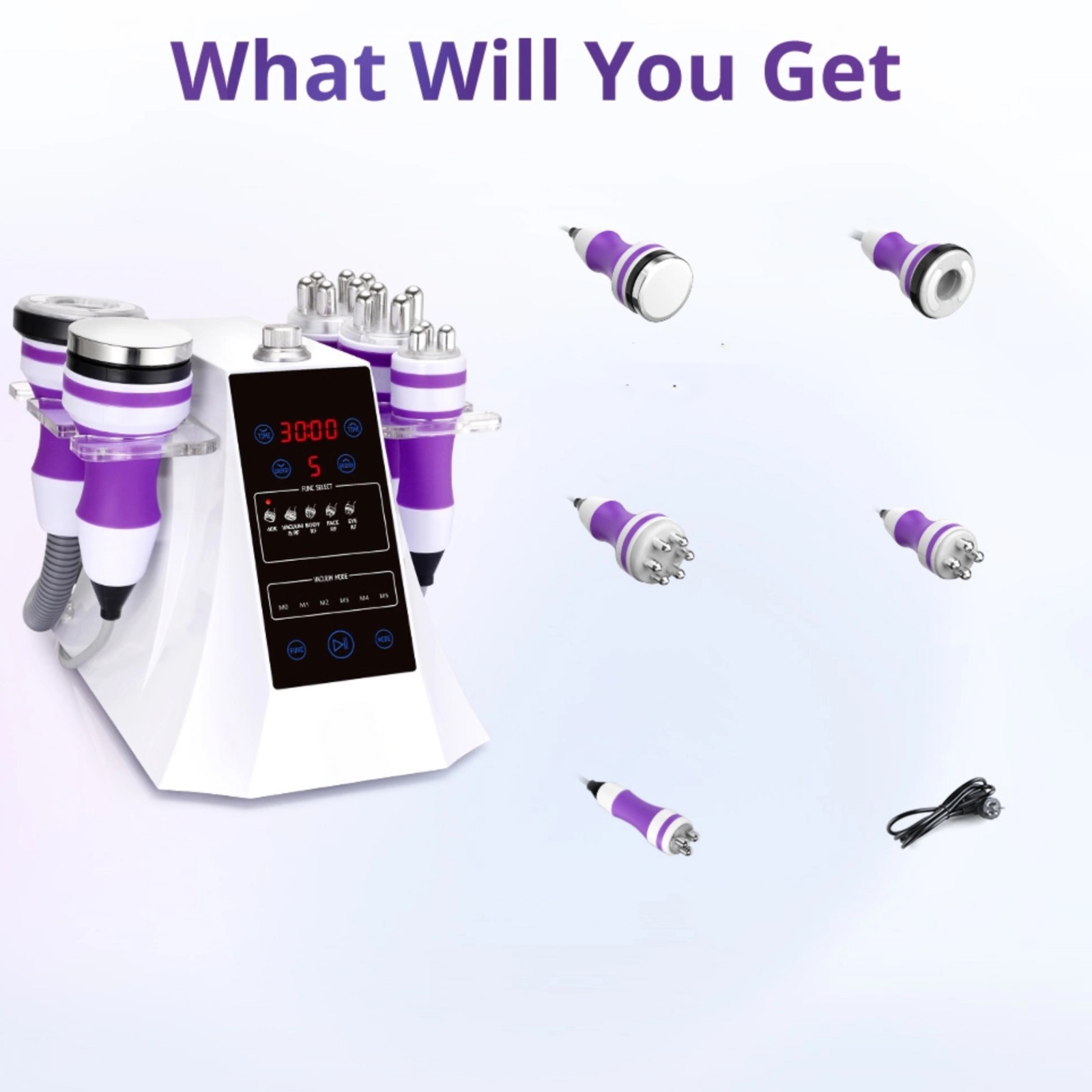 Elite 5 Probes Beauty Spa Machine for Improve Skin Elasticit & Snatched Waist