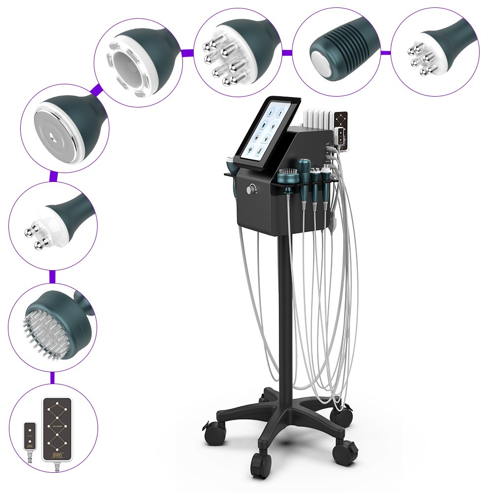 Standing 9 in 1 Beauty Machine Facial Skin Elasticity & Silhouette Enhancement