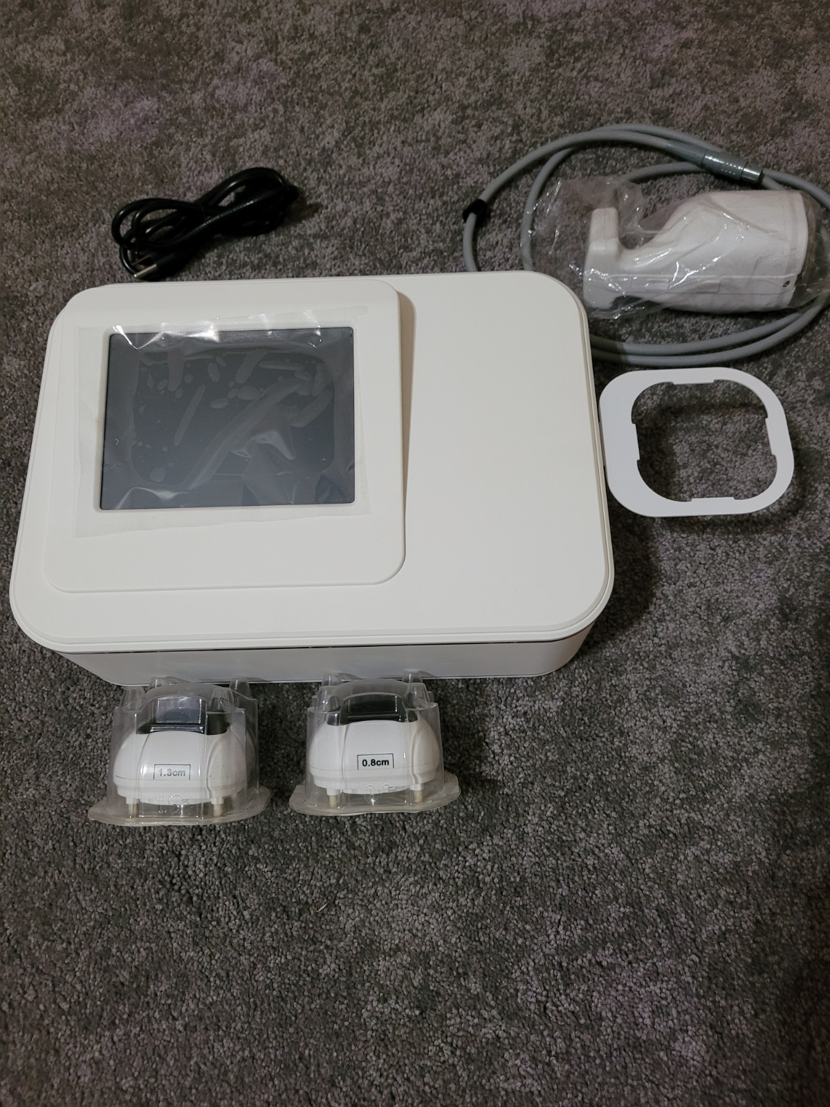 Portable Laser Skin Tightening Wrinkle Reducing Machine Touchscreen 2 Handpieces