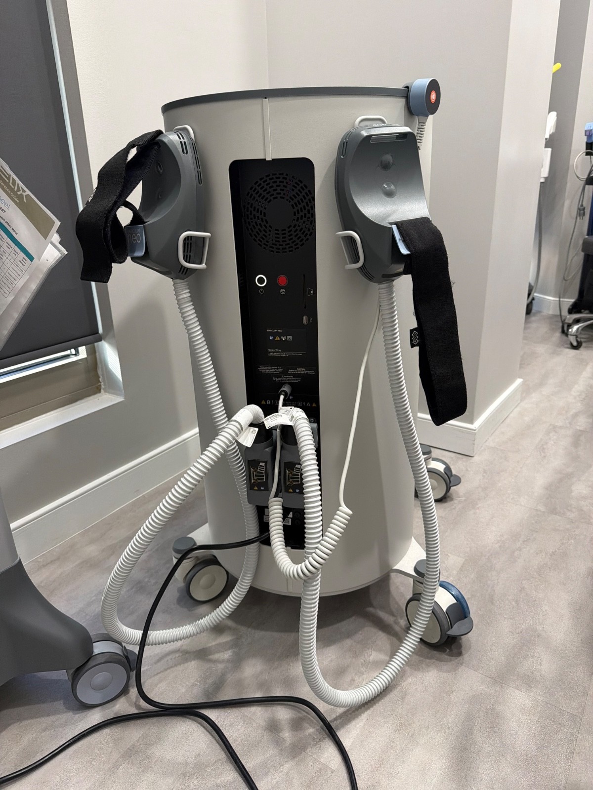 BTL Emsculpt Neo Body contouring and Sculpting with large and small paddles