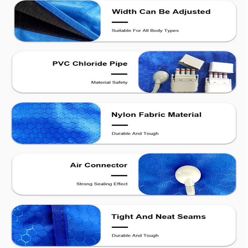 Air Pressure Full Body Suit 16 Air Bag Pressotherapy Lymphatic Drainage Machine