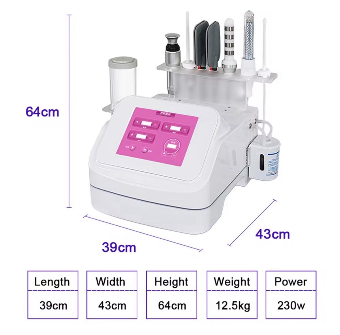 Professional 6-in-1 Vaginal Rejuvenation RF Therapy Machine Home & Salon Use