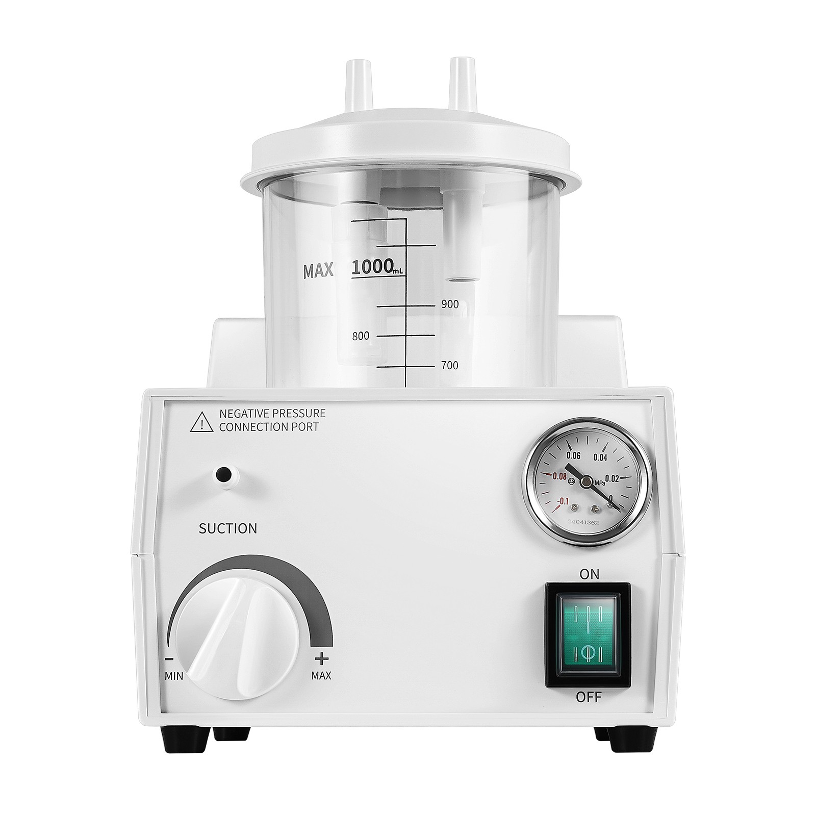 Portable Dental Phlegm Suction Unit Medical Vacuum Aspirator Machine Emergency