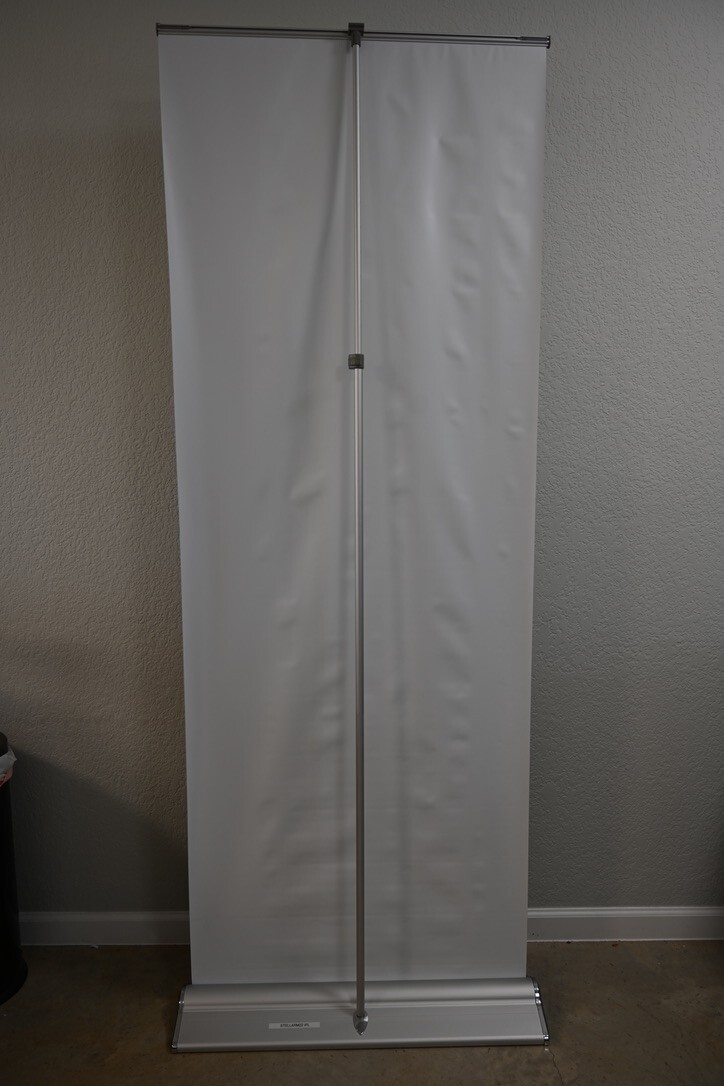 Promotional Retractable Banner StellarM22Lumennis Standup banner officeMarketing