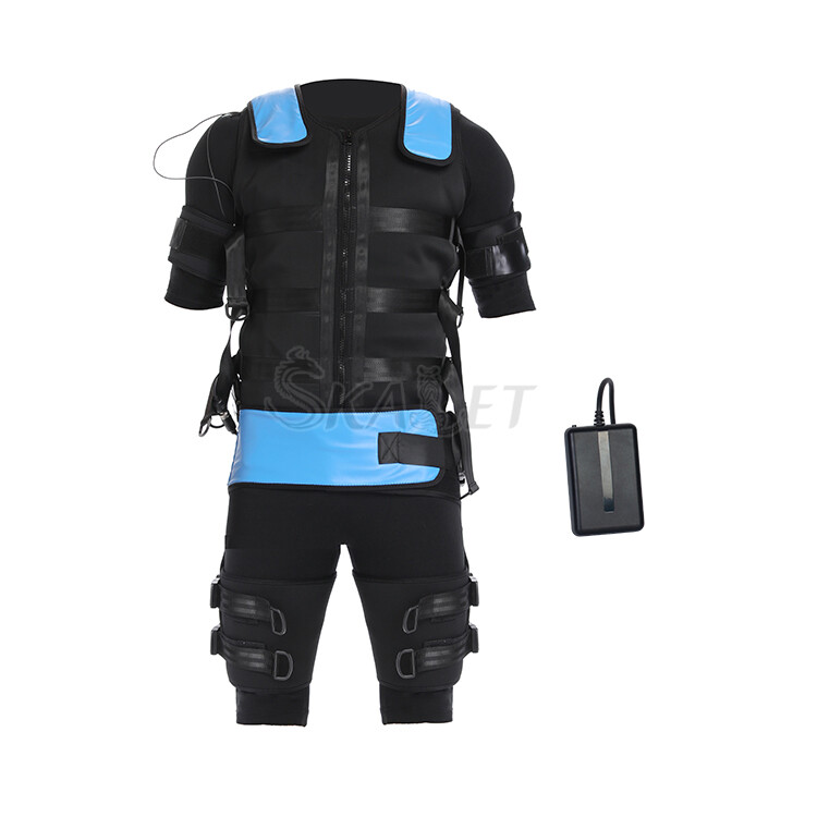 Electric Training Fitness Sport EMS Training Machine Muscle Stimulator vest Suit