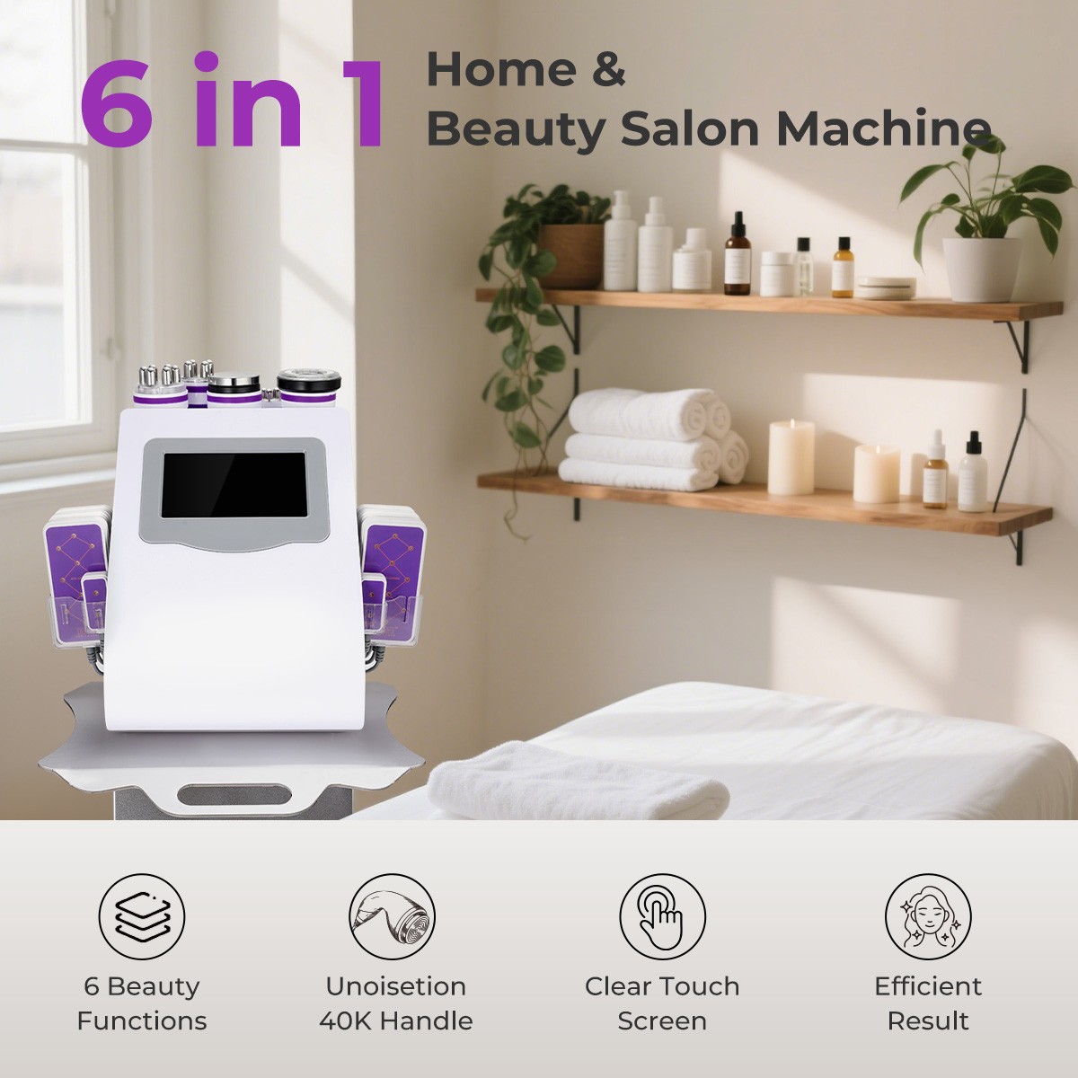 6 -In-1 Beauty Machine for Body Massage Facial Skin Care Skin Lifting Lost Weig8