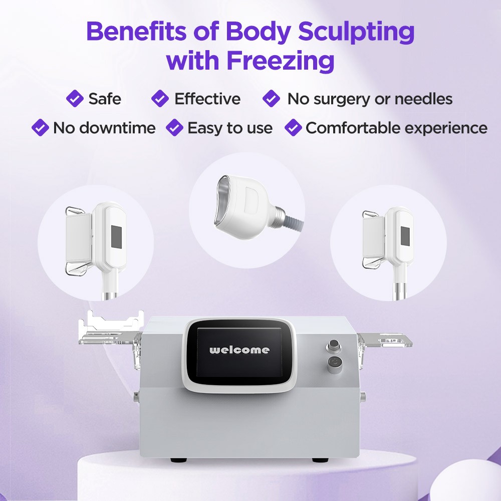 3 Handles Freezing Double Chin Removal Cool Therapy Body Care Beauty Machine