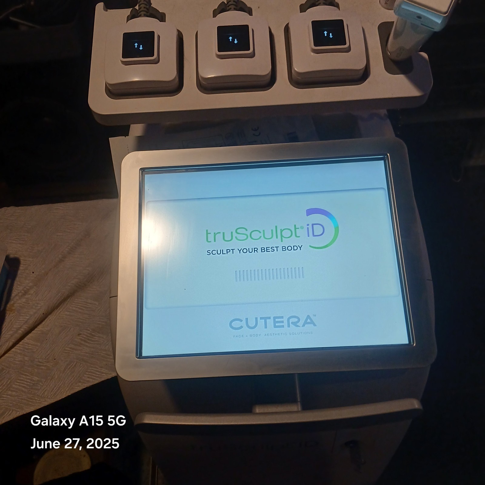 Cutera Trusculpt ID Sculpting Machine w/ 41 Treatments Left and Supplies