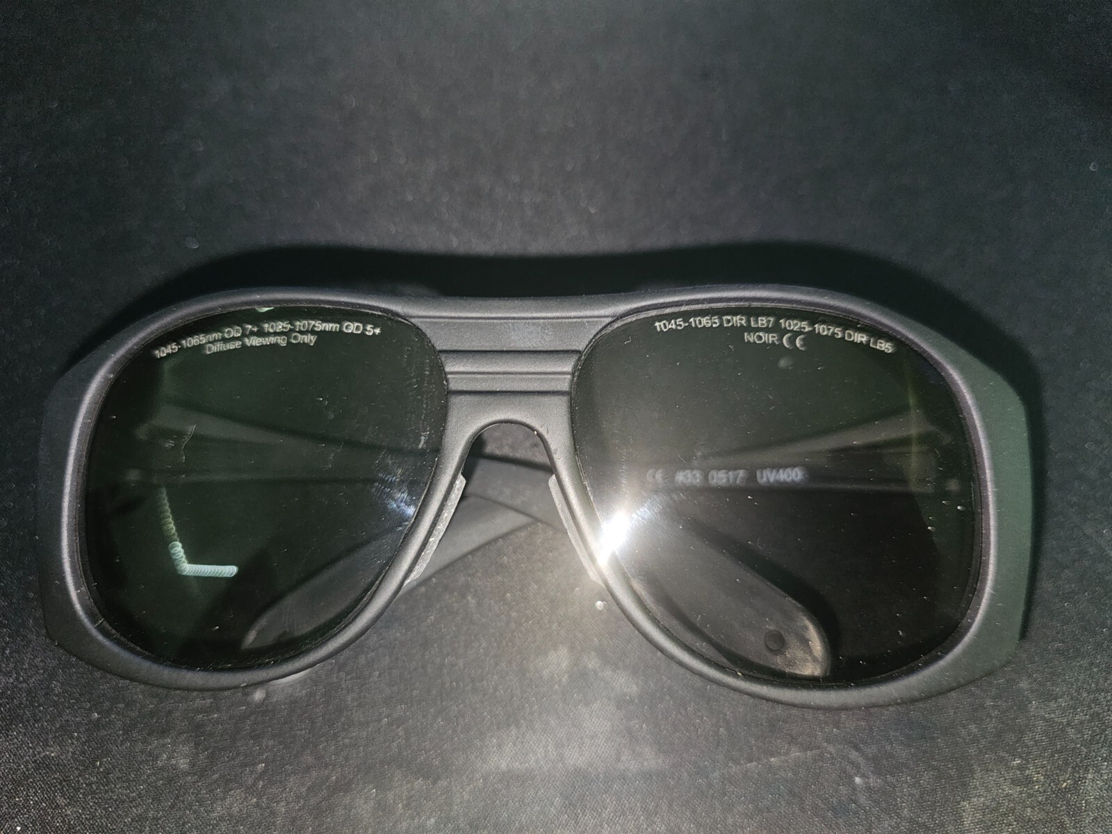 Submental SculpSure Laser Safety Glasses 1045-1065nm OD7+ | 1025-1075nm OD5+