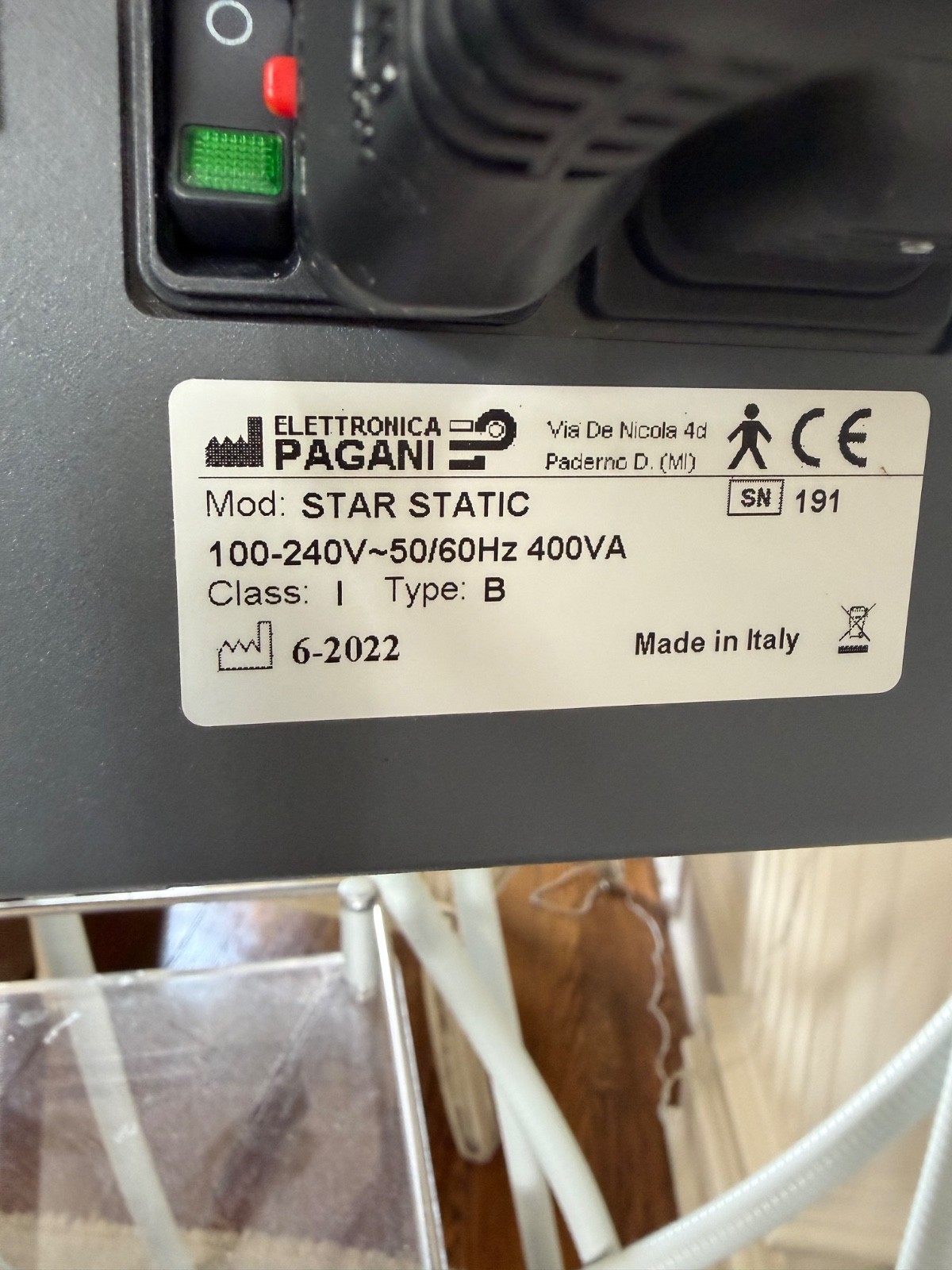 pagani cryo T shock star 4 static pads + facial & body handpieces $55K+