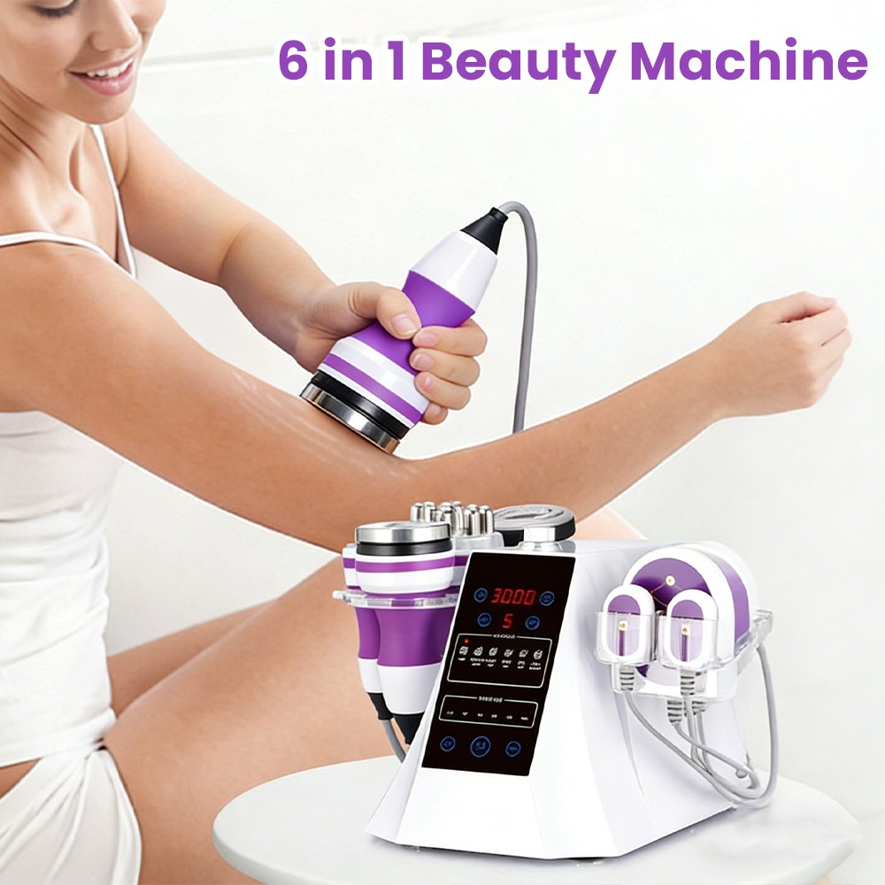 6 in 1 Body & Facial Management Machine for Body Detoxing Improve Sagging Skin