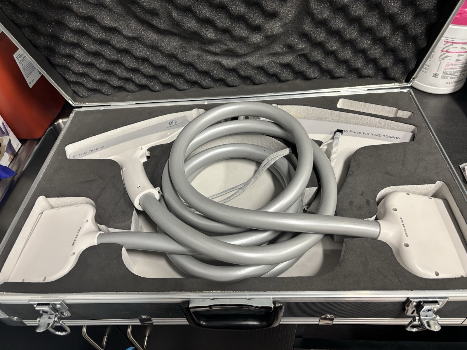 Rohrer Spectrum Multi platform laser 5 hand pieces