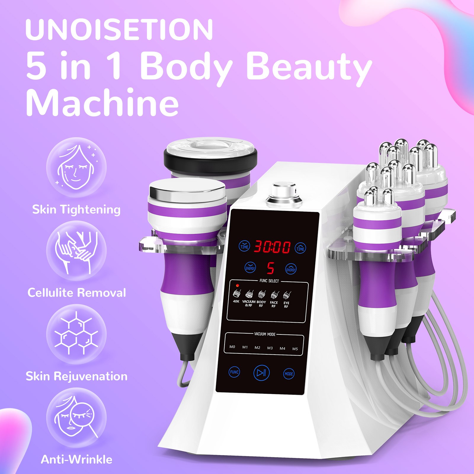 5 in 1 Beauty Massager Machine for Body Facial Skin Care Skin Lifting Lost Weg87