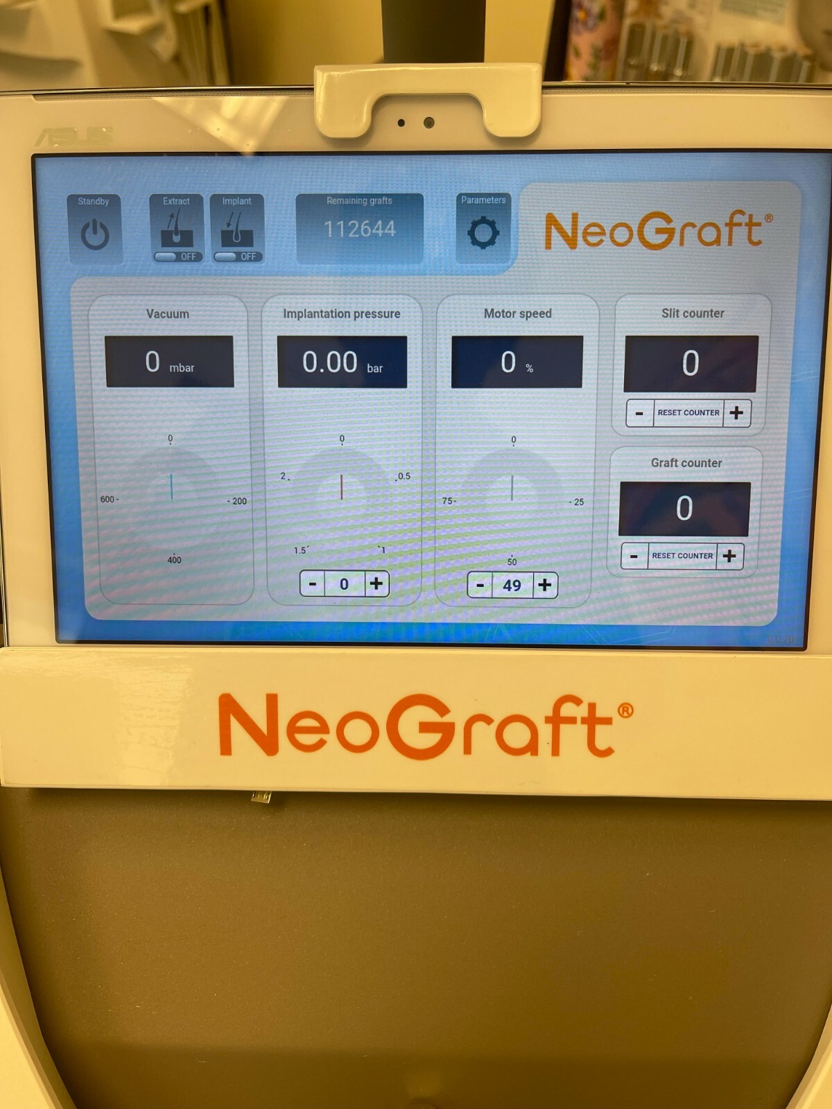 2018 Venus Concept NeoGraft 2.0 ~ Single Owner System ~ Includes 112,644 Grafts
