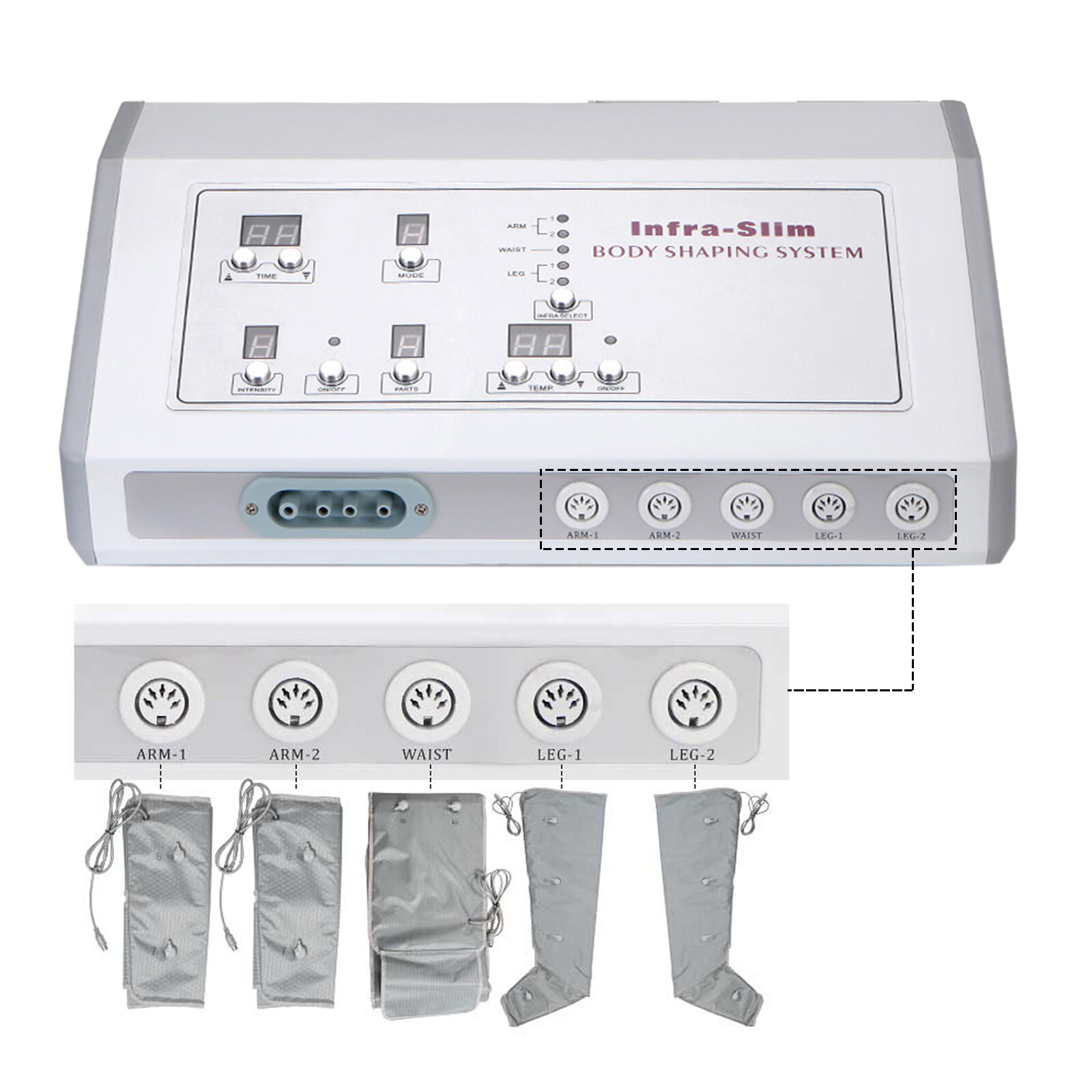 Air Pressure Slimming Suit For Weight Loss Body Contoure Airpressure Massage Spa