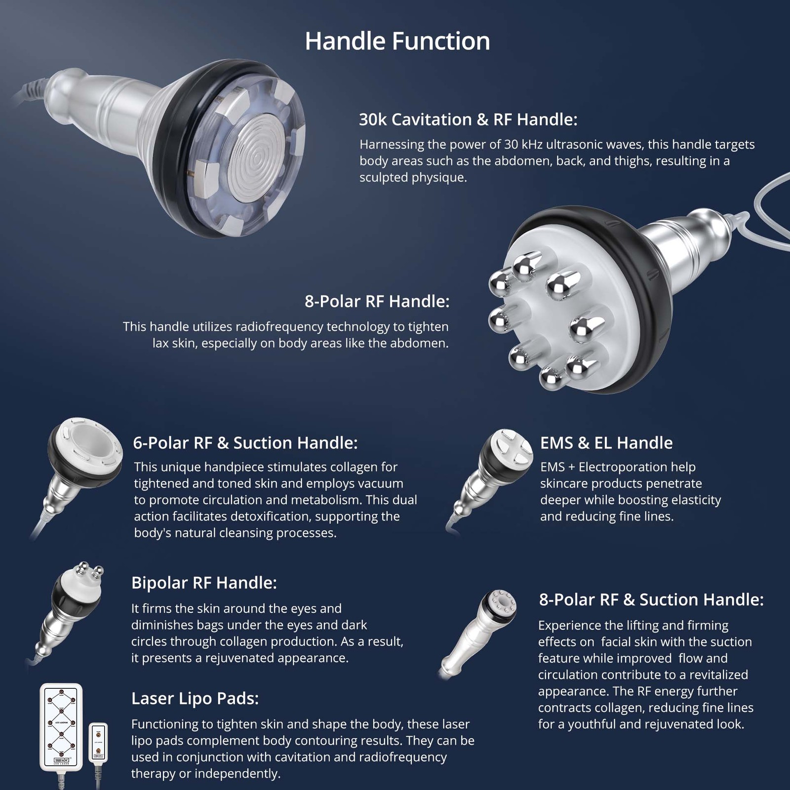 7 Probes Beauty Machine for Taut Skin Jawline Definition Snatched Vertical Type