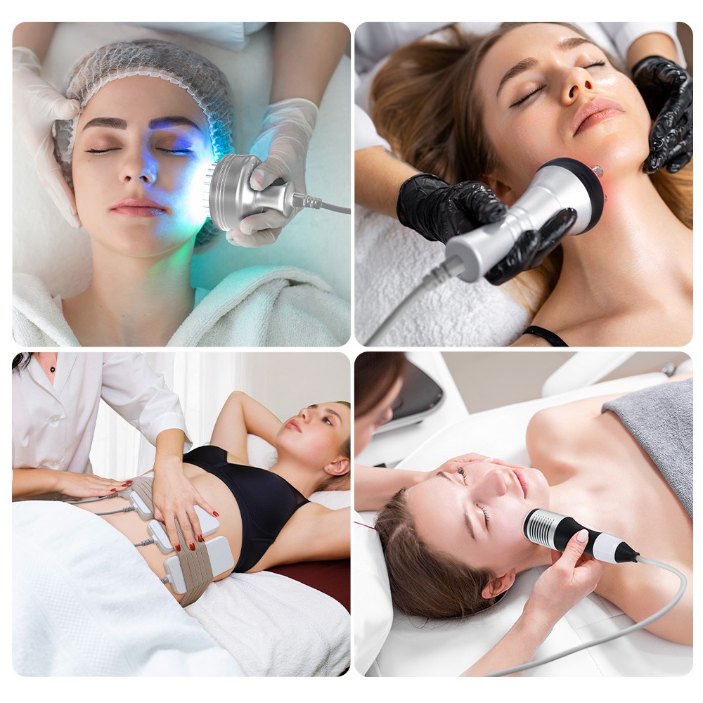 10 in 1 Beauty Machine for Body Massage Facial Skin Care Spa Salon Spa Use Elite