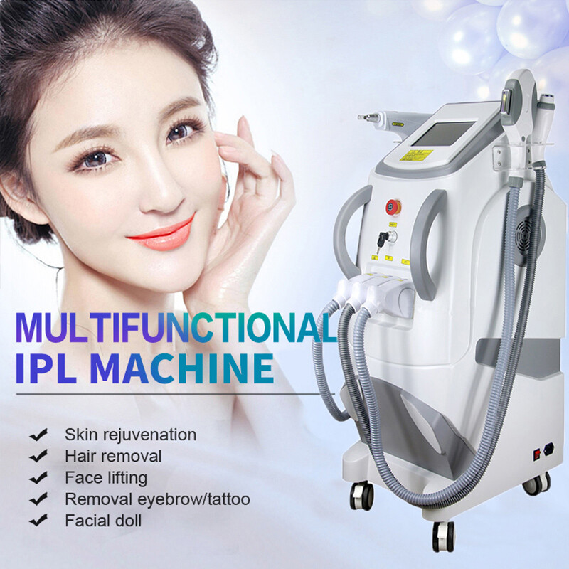 3IN1 ND YAG TATTOO REMOVAL IPL OPT Hair Removal Laser RF Skin Beauty Machine