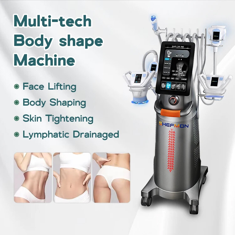 Skin Tightening Vela Body Shaping Machine RF Vale Rolling Fat Removal Sculpting