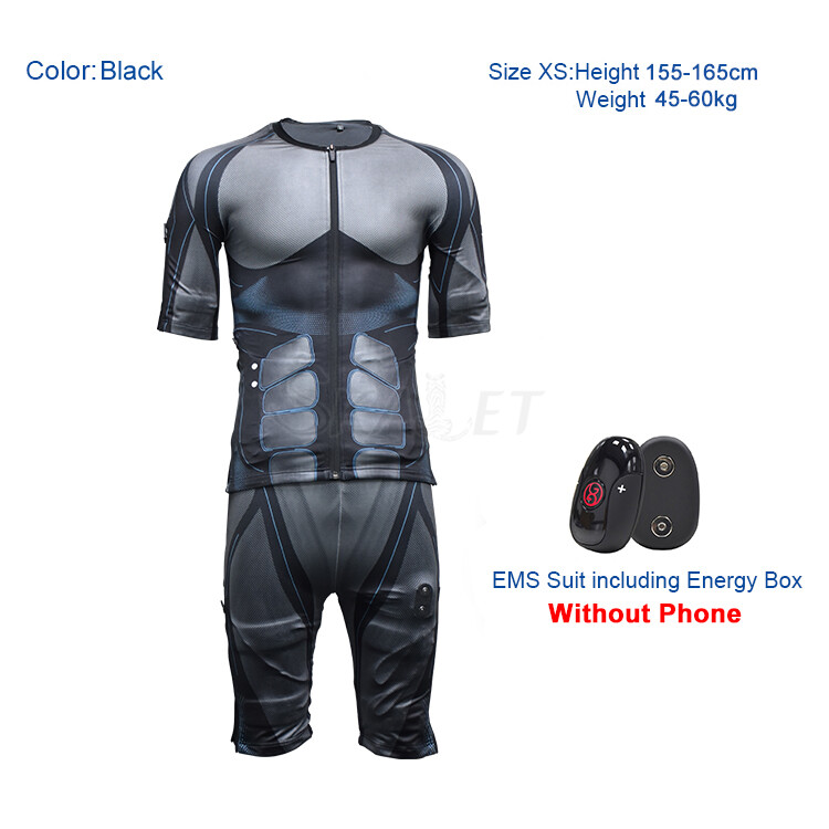 Home Ems Muscle Stimulator Workout Fitness Gym Wireless Body Ems Training Suit