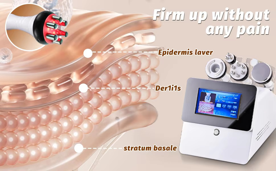 6 in 1 Beauty Machine for Body Massage Facial Skin Care Skin Lifting Home Use