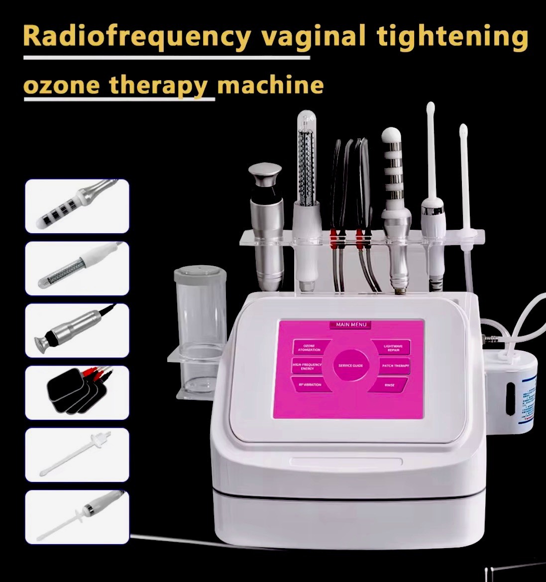 Professional 6-in-1 Vaginal Rejuvenation RF Therapy Machine Home & Salon Use