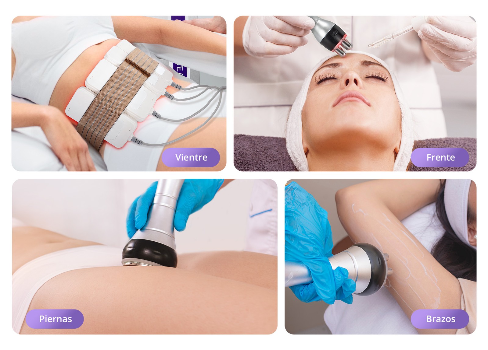 6 in 1 Beauty Machine for Body Massage Facial Skin Care Home Use