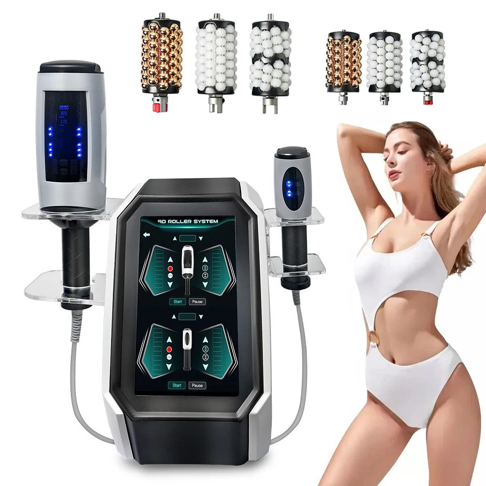 2 in 1 9D Inner Ball Roller Machine Lymphatic Drainage Body Massage Taut Skin