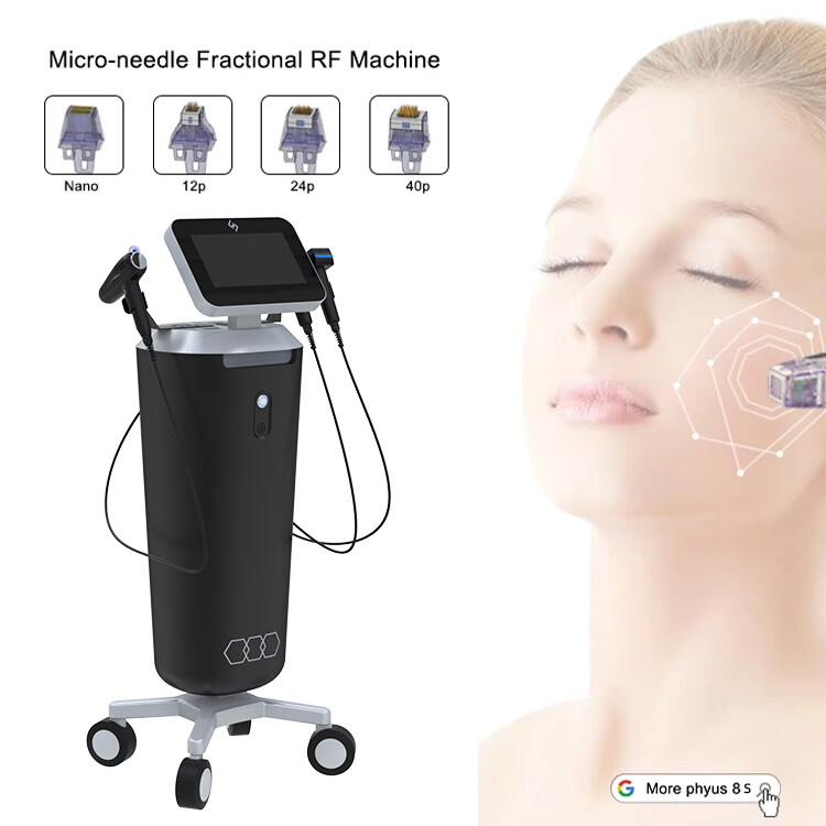 Powerful Gold-RF facial spa beauty device improve skin complexion anti-aging