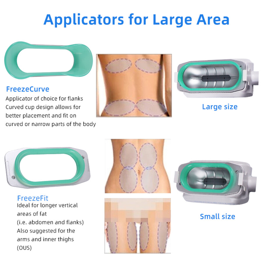 Professional Cryo Body Slimming Machine Fat Freezing Shaping Vacuum Skin Lifting
