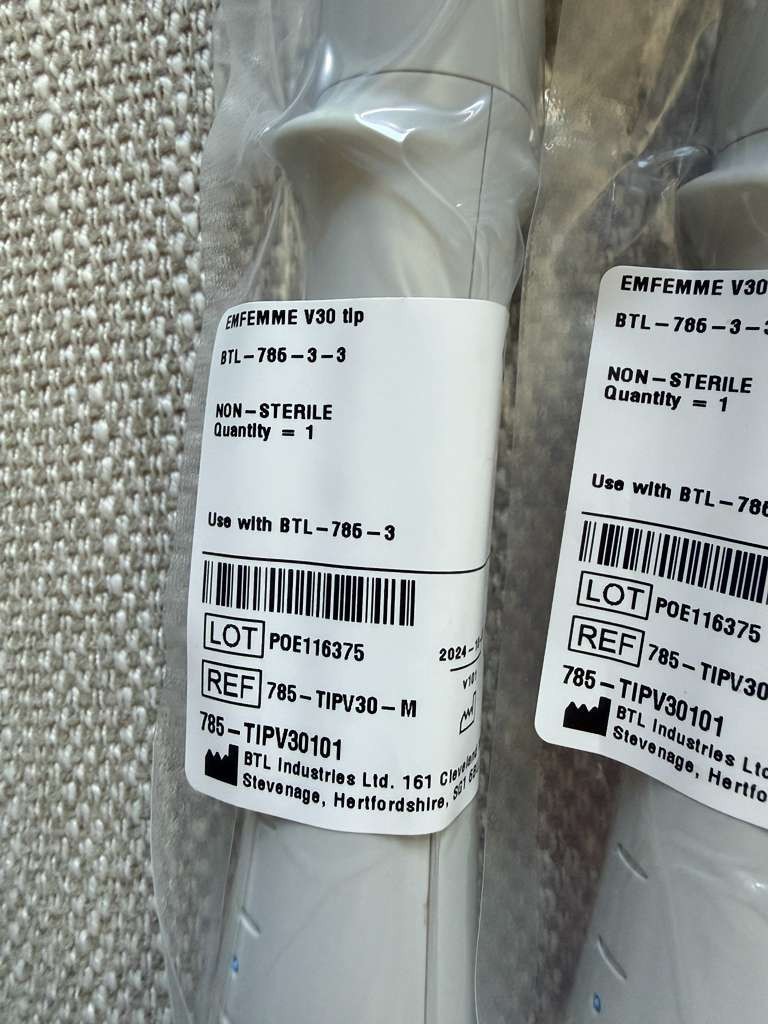 BTL Emfemme 360 Vaginal Rejuvenation Machine W/ new Tips included 2022 model