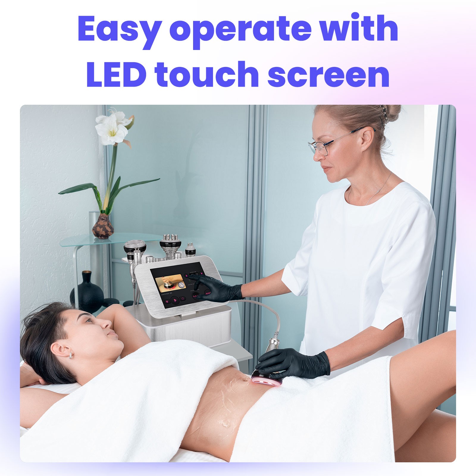 Multifunction 6in1 Beauty Machine for Body Massage Facial Skin Care Skin Lifting