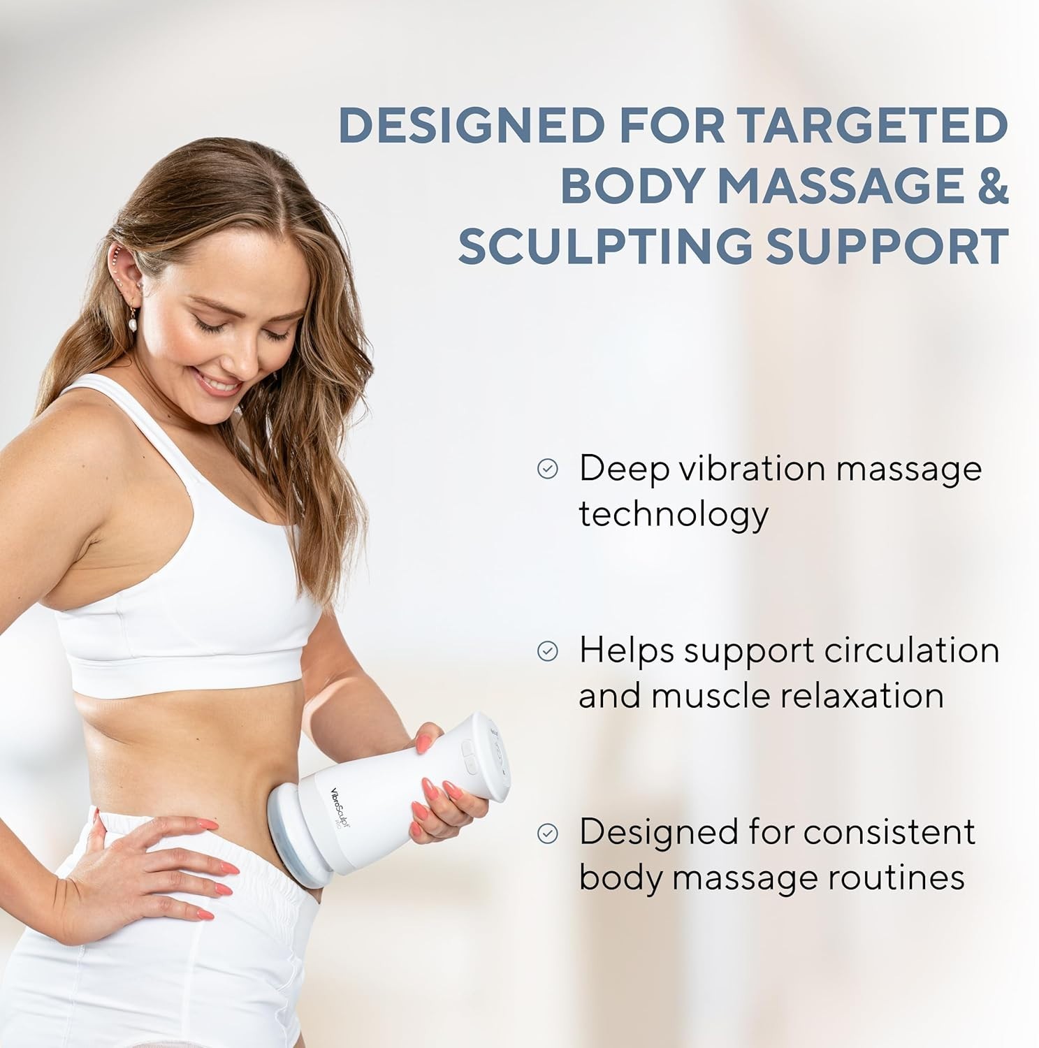 Handheld Body Sculpting Machine – Lymphatic Drainage, Cellulite Massager, Toning
