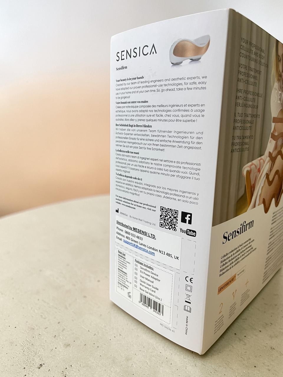 Sensica Sensifirm RF Body Sculpting Anti Cellulite Skin Tightening Device