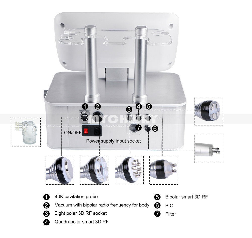 Multifunction 6in1 Beauty Machine for Body Massage Facial Skin Care Skin Lifting