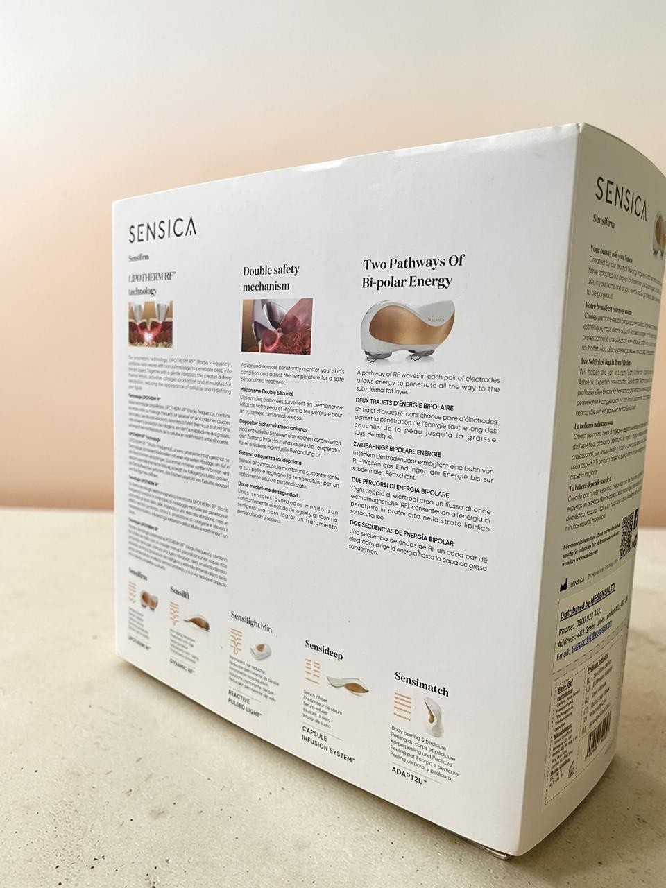 Sensica Sensifirm RF Body Sculpting Anti Cellulite Skin Tightening Device