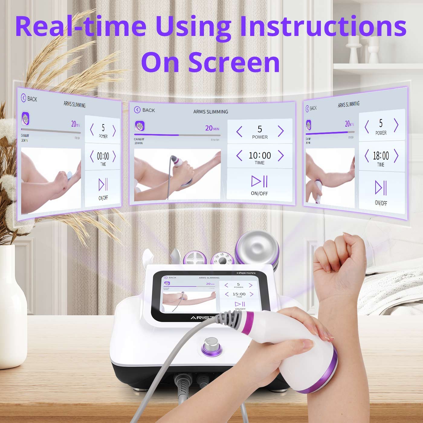 4 in 1 Beauty Machine for Body Massage Facial Skin Care S-SHAPEWeigUQ