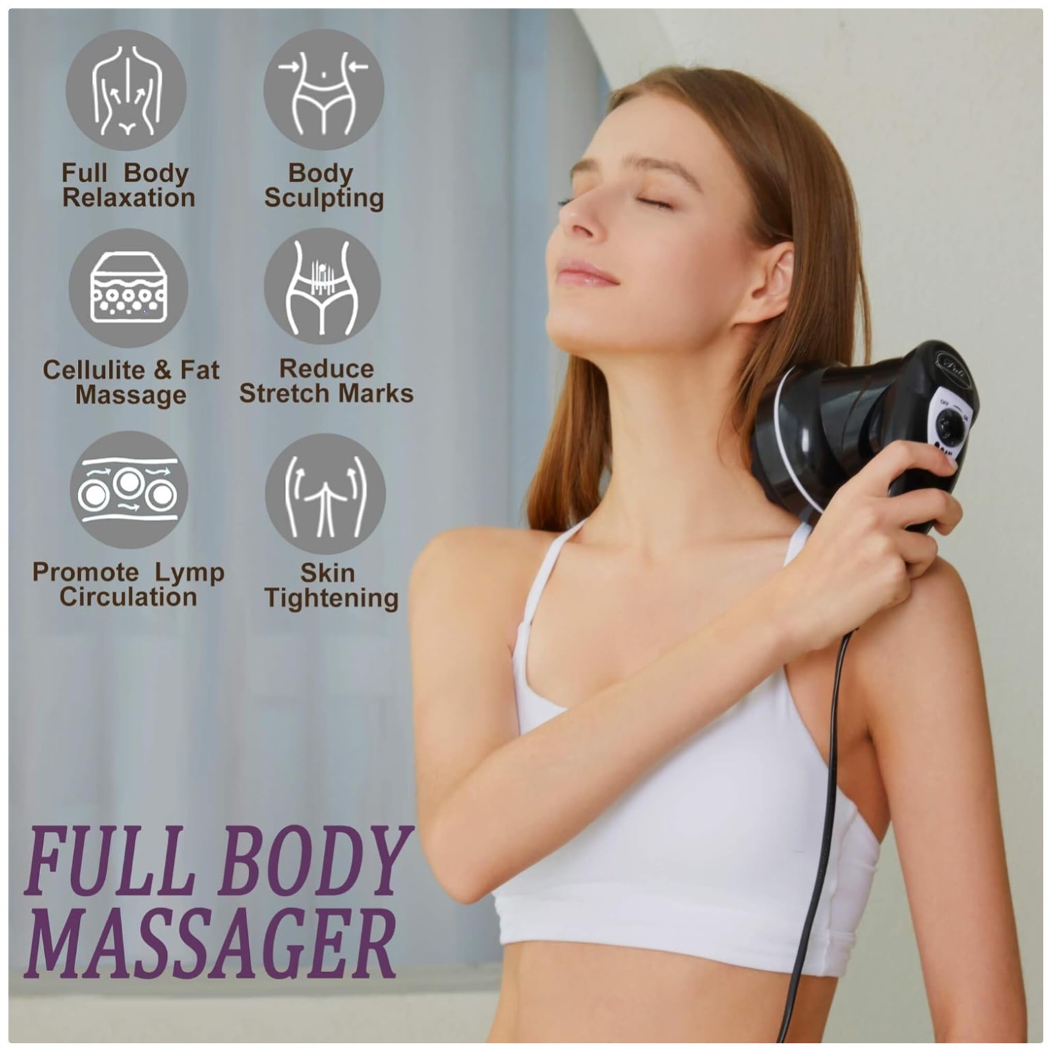 6-Speed Body Sculpting Machine & Lymphatic Drainage Device