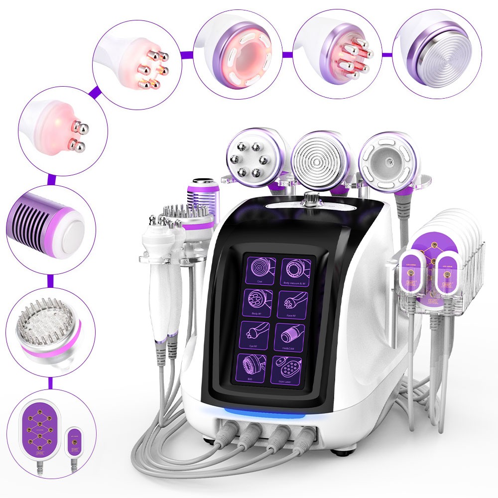 Pro 9 in 1 Beauty Machine for Body Massage Facial Skin Care Enhance Silhouett US