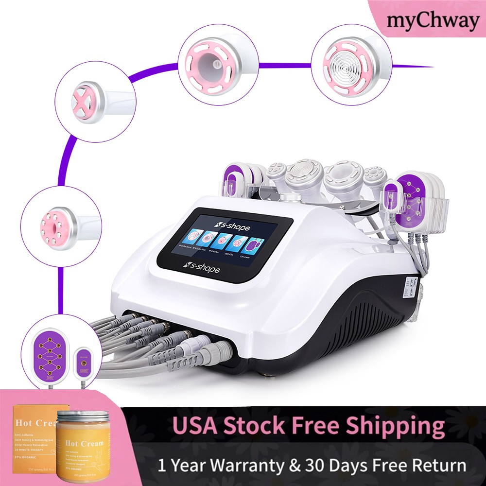 Premium 6 in 1 Beauty Machine for Skin Smoothing Enhance Body Curves With Cream