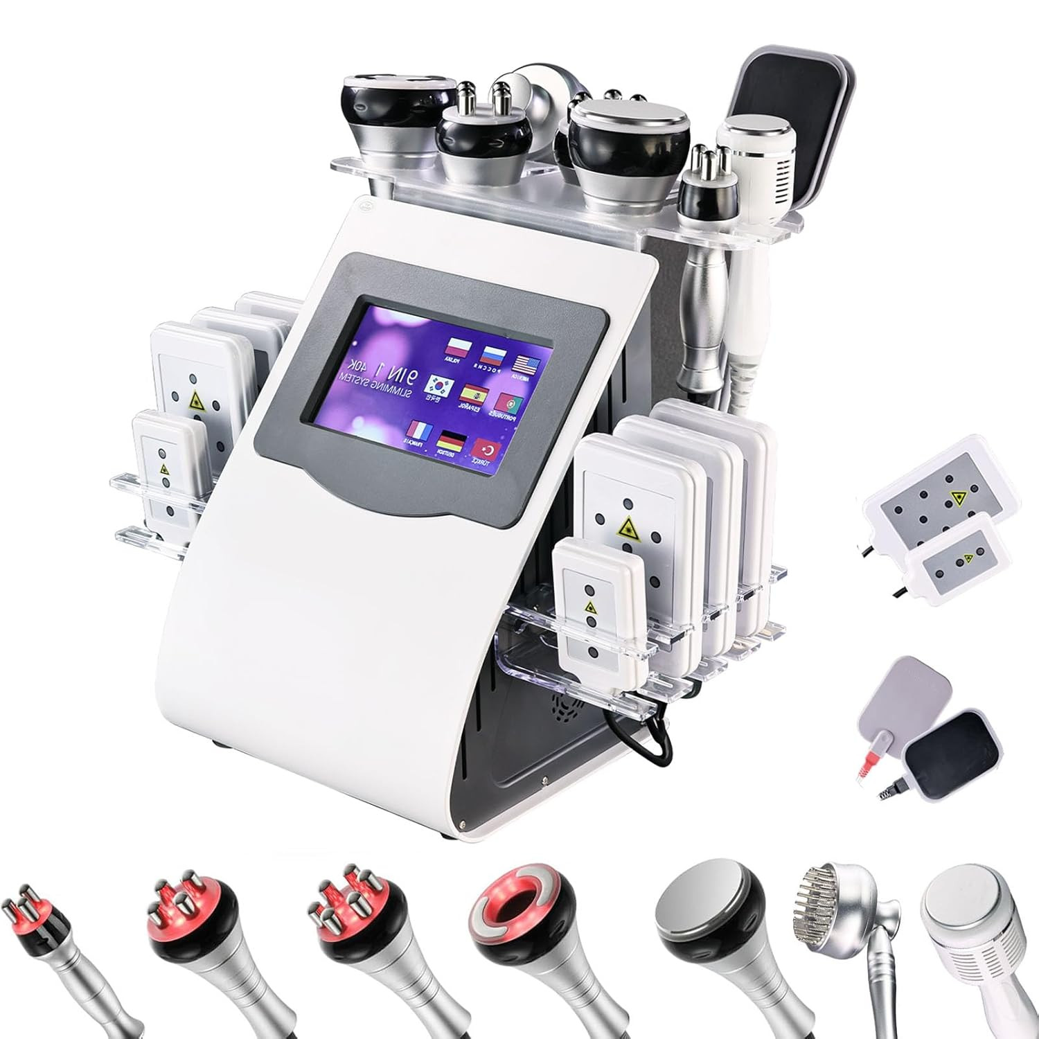 9-In-1 Multifunction Handle Beauty Home Facial & Body Care Device