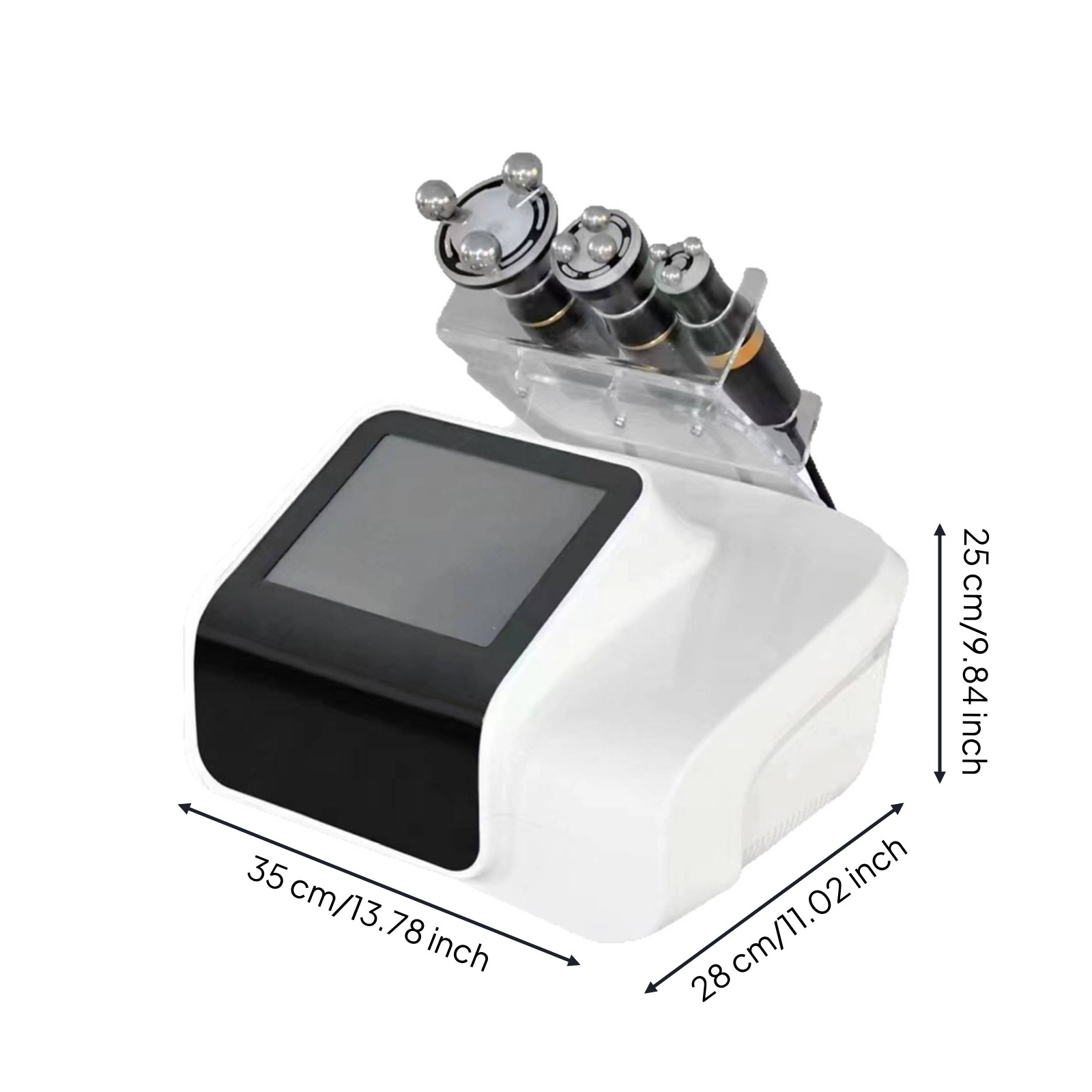 RF Rolling Aesthetic Device Black and White Multi-Orb Massager Device Easy To