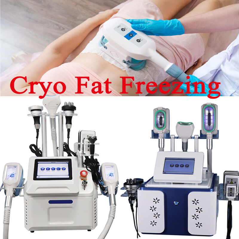 Body Shaping 360 Fat Freezing Slimming Machine RF Skin Double Chin Lifting