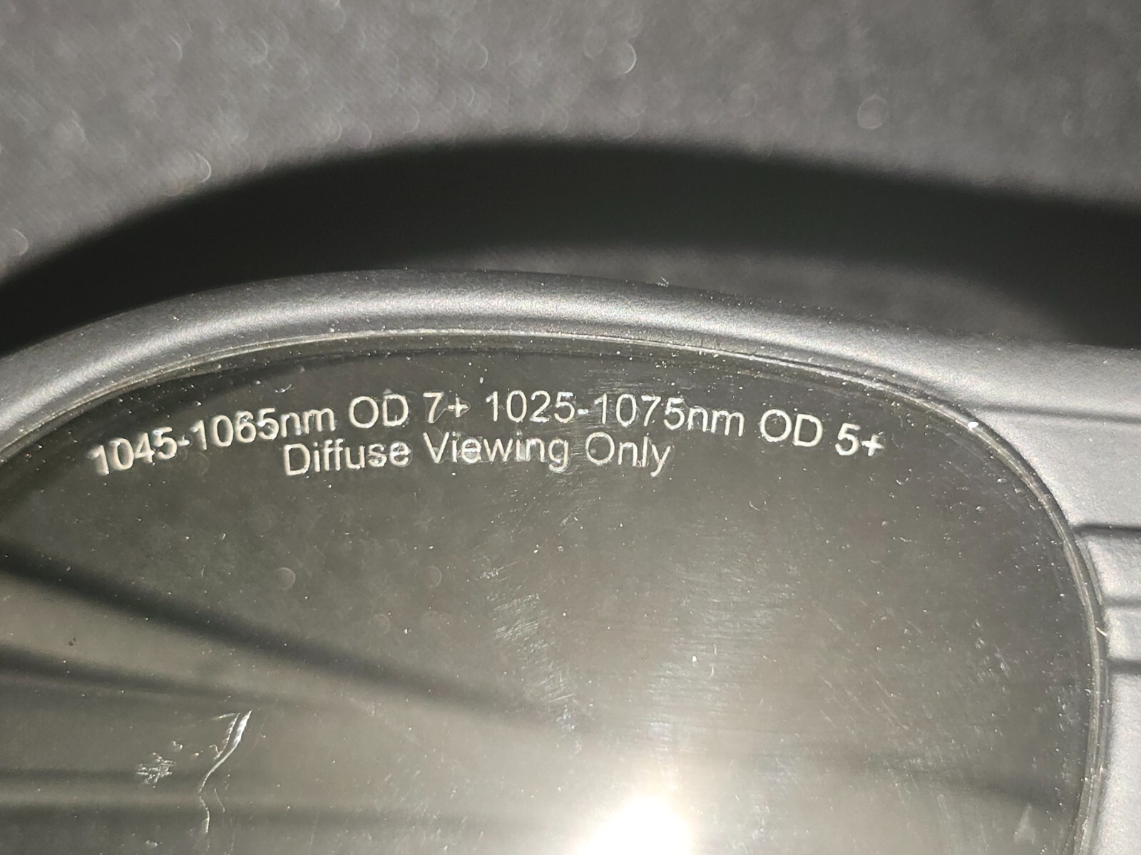 Submental SculpSure Laser Safety Glasses 1045-1065nm OD7+ | 1025-1075nm OD5+