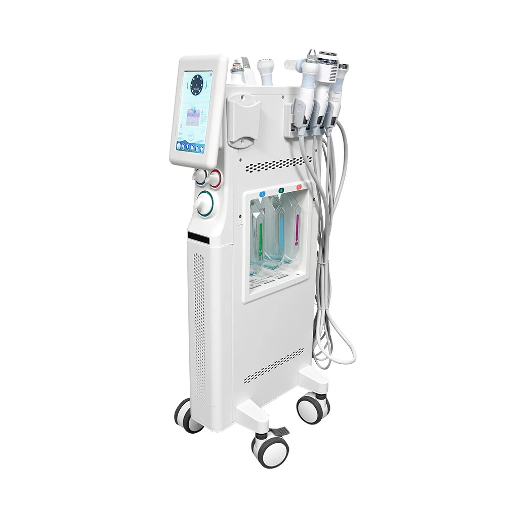 Hydro Dermabrasion Microcurrent 6in1 Facial Machine Face Lift Anti-Wrinkle
