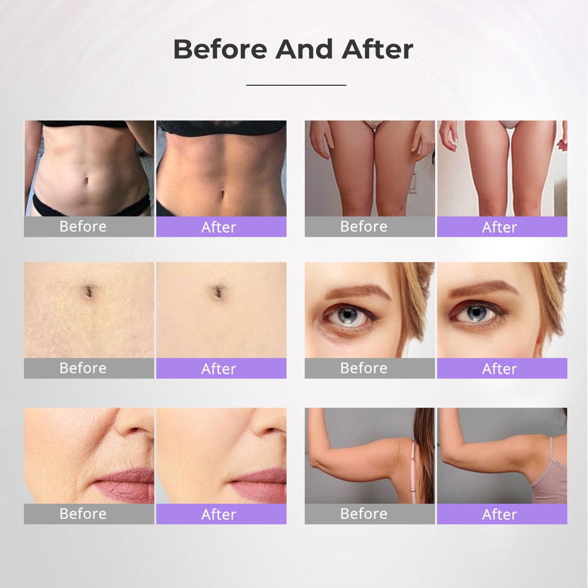 Standing 9 in 1 Beauty Machine for Body Wellness & Skin Elasticity Boost Salon
