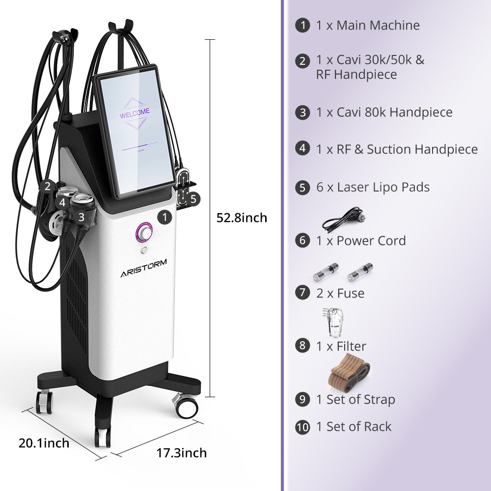 Pro 4 in 1 Beauty Machine 30&50&80 Version Enhance Body Silhouette & Skin Care