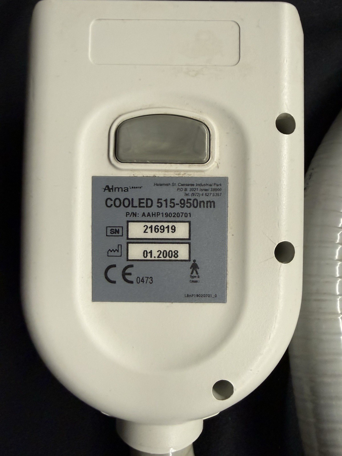 Alma Cooled 515-950 Handpiece 2008