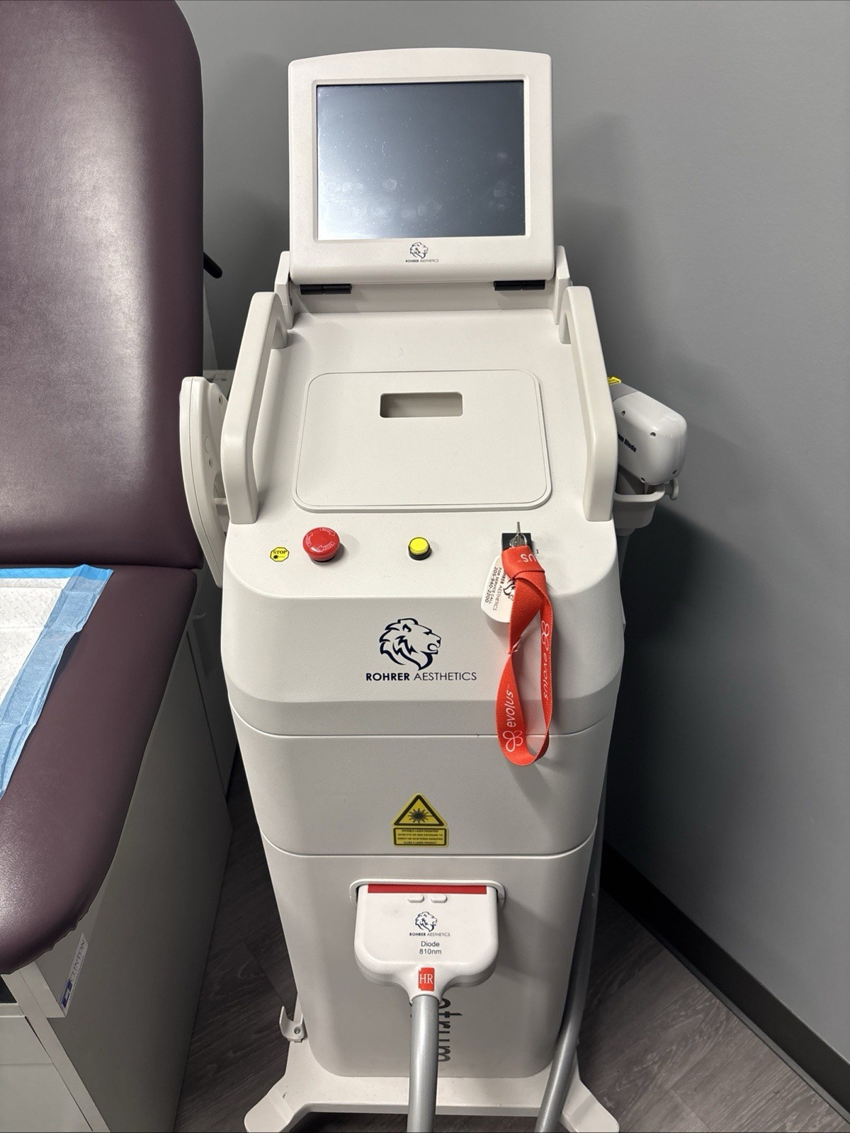 Rohrer Spectrum Multi platform laser 5 hand pieces