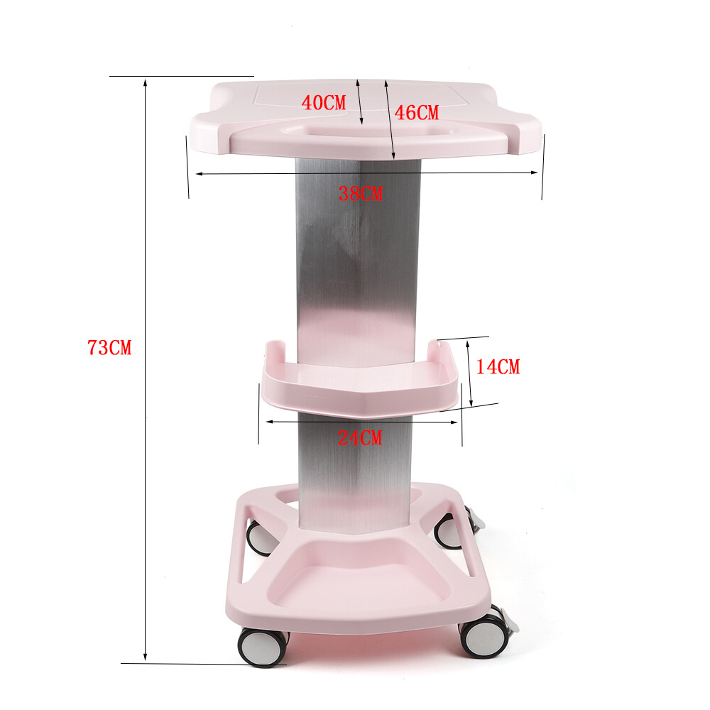 Trolley Stand Rolling Cart SPA Salon Storage For Ultrasonic Cavitation Machine